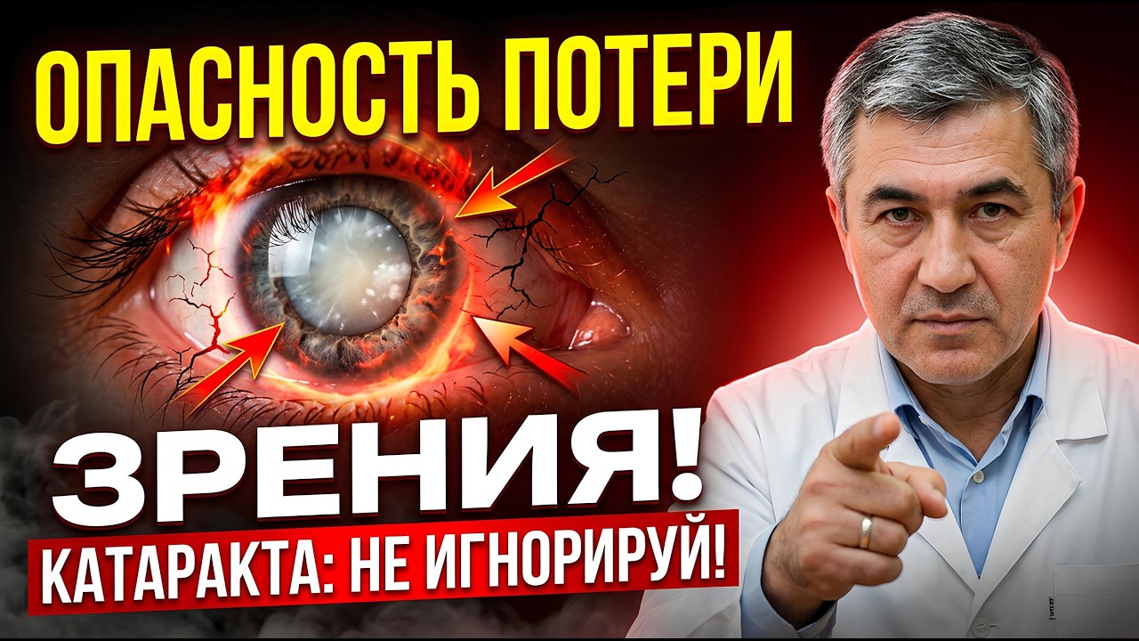 ЗРЕНИЕ ВЕРНЕТСЯ НА 100 ПРОЦЕНТОВ! Катаракта остановится, если капать этот сок после 65 лет | РЕЦЕПТ