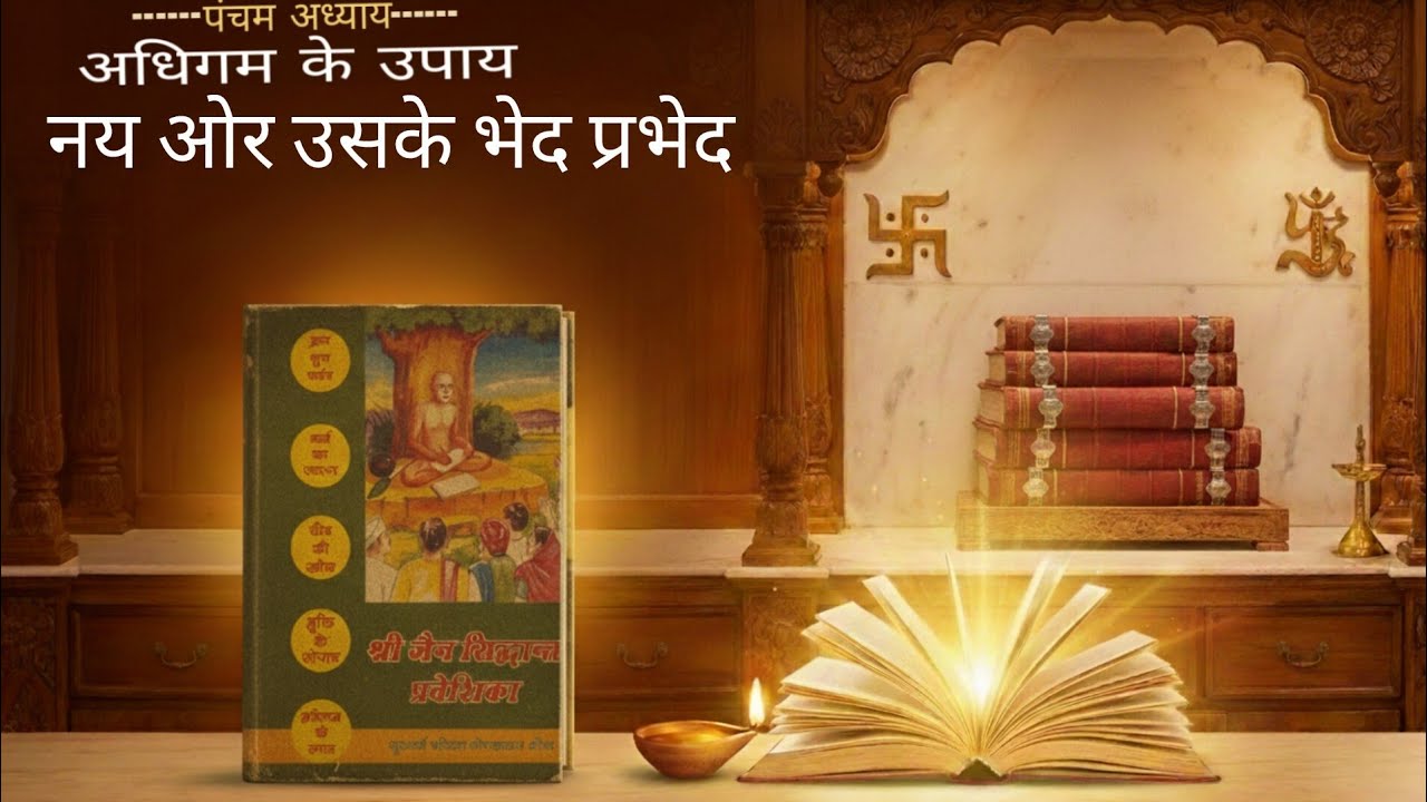 अधिगम के उपाय(अध्याय 5)| जैन सिद्धांत प्रवेशिका | ५.५ नय ओर उसके भेद प्रभेद(PT.2) || नवीन जैन