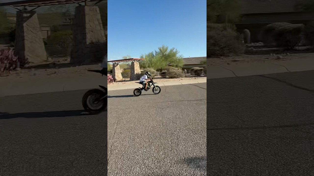 First ride on the Rawrr Mini Mantis R hitting 45mph. 