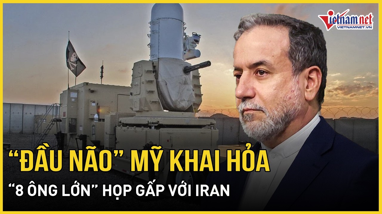 Vòi rồng đạn: “Đầu não” Mỹ khai hỏa “siêu pháo” tiêu diệt tên lửa Iran, “8 ông lớn” họp gấp với Iran