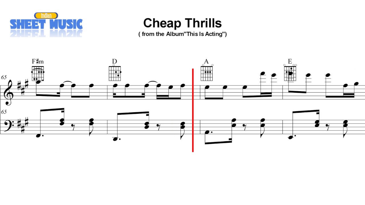 Sia - Cheap Thrills