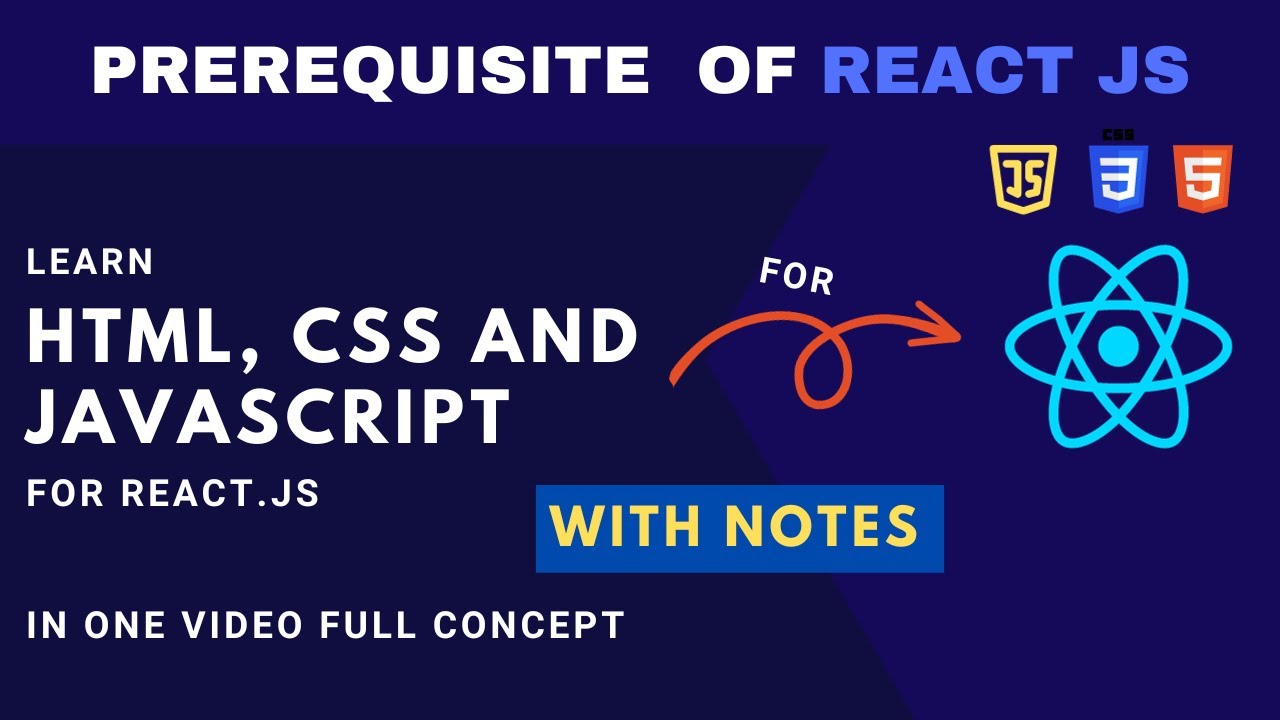 Prerequisites for React.js | HTML, CSS, JavaScript, DOM, and ES6 | Build a To-Do List App using JS
