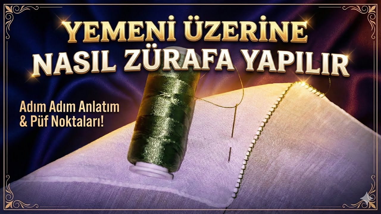 Yemeni Üzerine Zürafa Nasıl Yapılır 🪡