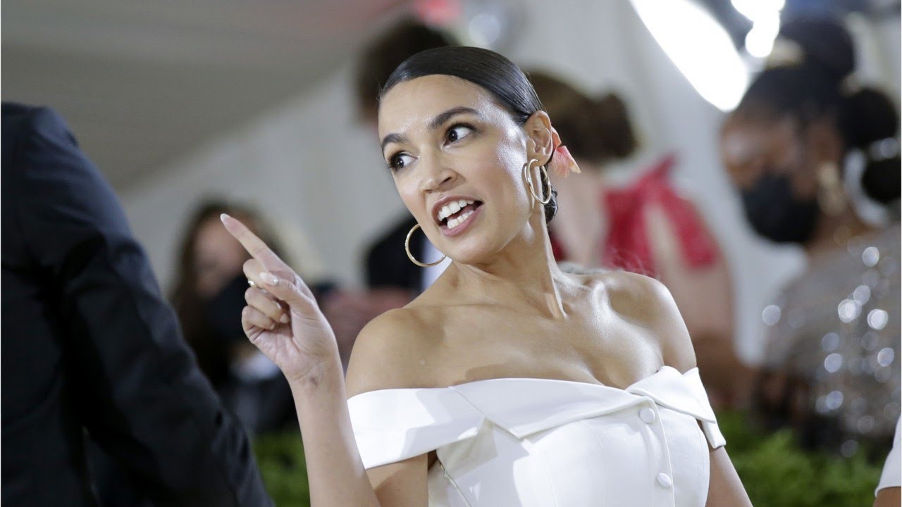 Conservative group claims AOC violated ethics rules after attending glitzy Met Gala