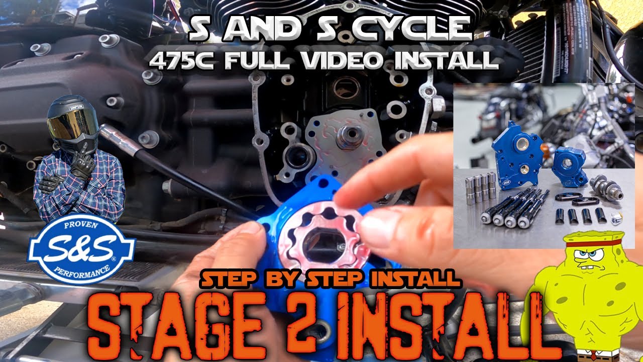 Harley Davidson Stage 2 Install Full Step by Step Walkthrough - S&S 475C