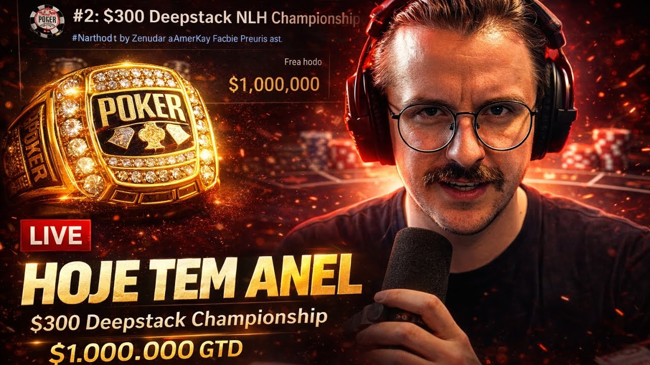 WPT, WSOP e SCOOP AO VIVO 🔥 !SV !WPT !lucrodoano !hoje !ontem