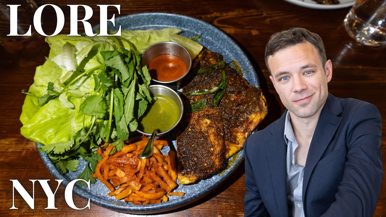 Eating at LORE. One of the Most Interesting Restaurants in NYC