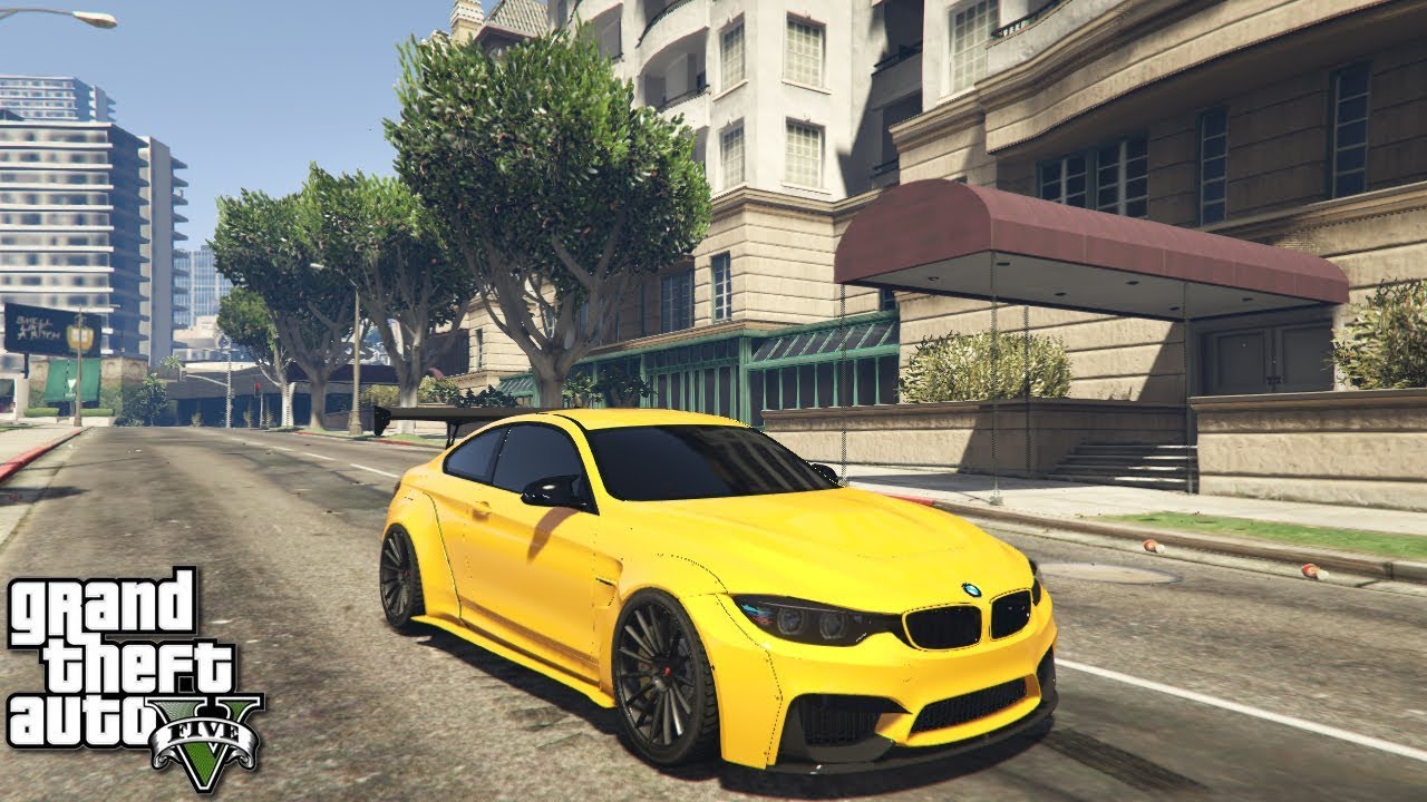 МОДЫ GTA 5: КАК УСТАНОВИТЬ МАШИНУ В ГТА 5 // BMW F82 M4