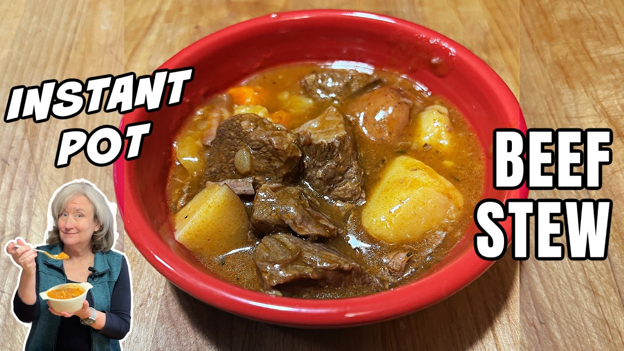 Use Your Instant Pot to Make the Best Beef Stew!