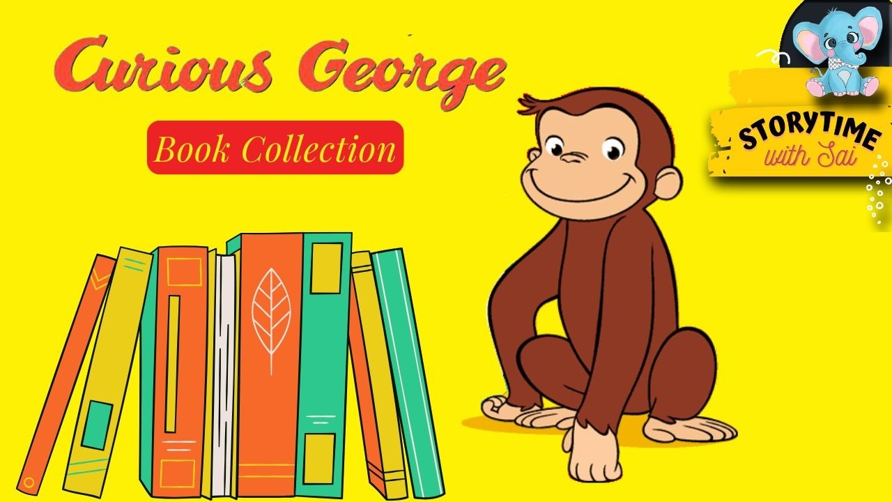 📚🐵Книги про любопытного Джорджа | Детские книги для чтения вслух | Сказки на ночь для детей #чтен...
