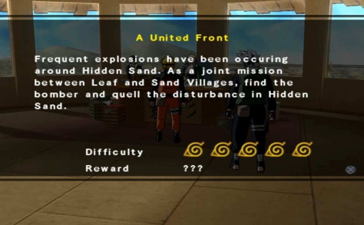 Naruto Shippuden Ultimate Ninja 5 Walkthrough Part 90 A United Front (Final Special Quest)