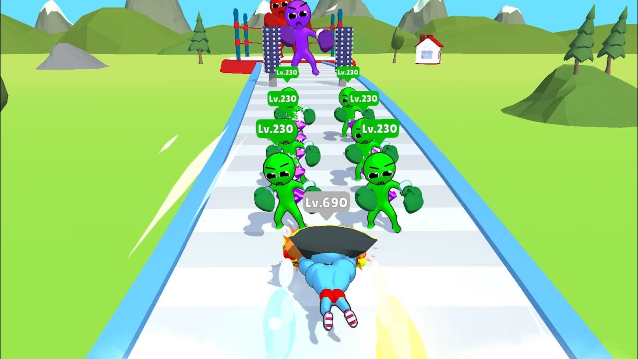 Level Up Runner - All Levels Gameplay Android, iOS