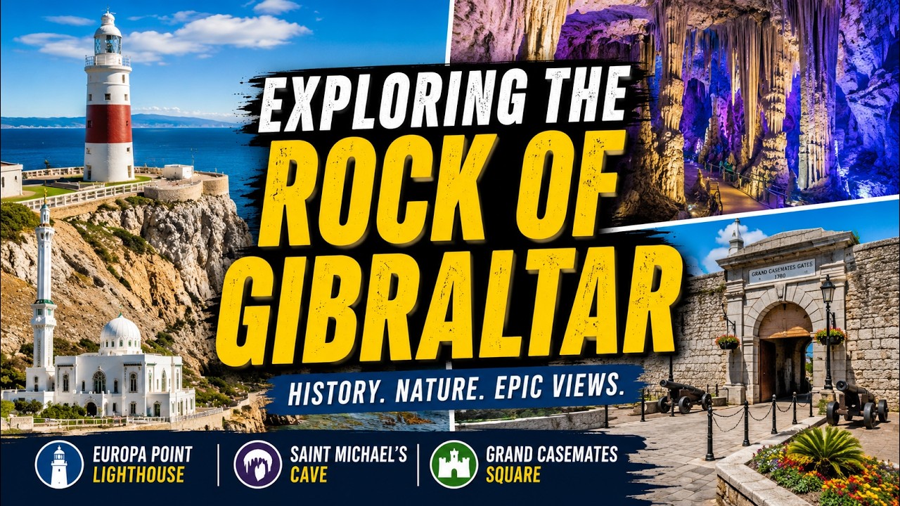 Exploring the Rock of Gibraltar | Europa Point, Saint Michael&rsquo;s Cave & Historic Gibraltar
