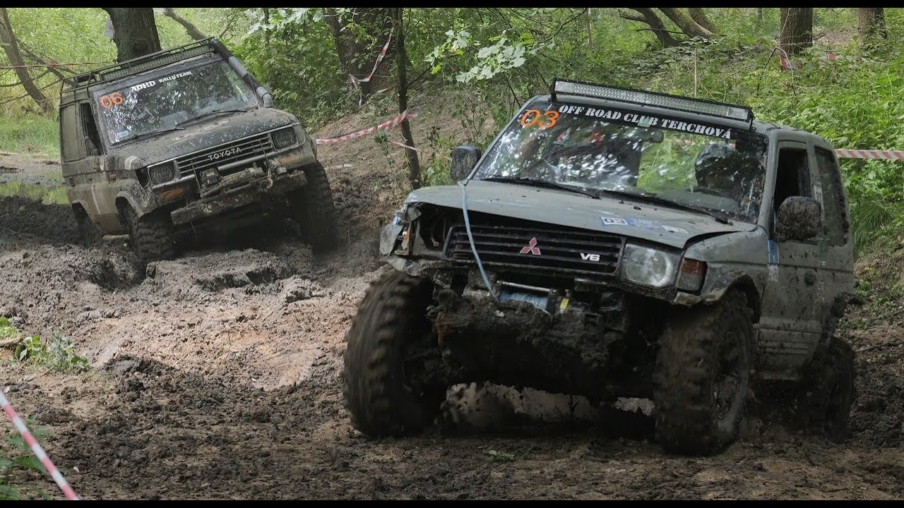 4x4 offroad Śląska Liga Terenowa 2.runda Prajska Toyota Land cruiser Nissan Patrol Mitsubishi Pajero