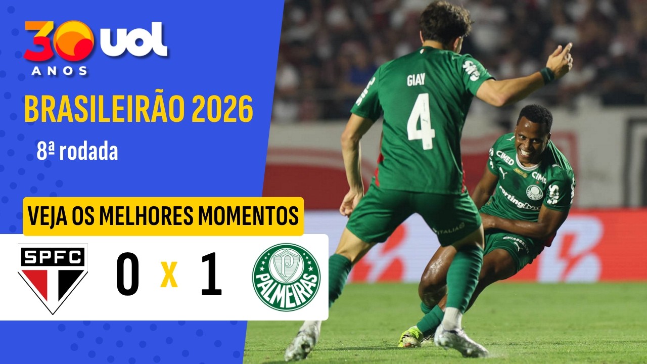 S&Atilde;O PAULO 0 X 1 PALMEIRAS | ARIAS DECIDE O CHOQUE-REI! | MELHORES MOMENTOS | BRASILEIR&Atilde;O