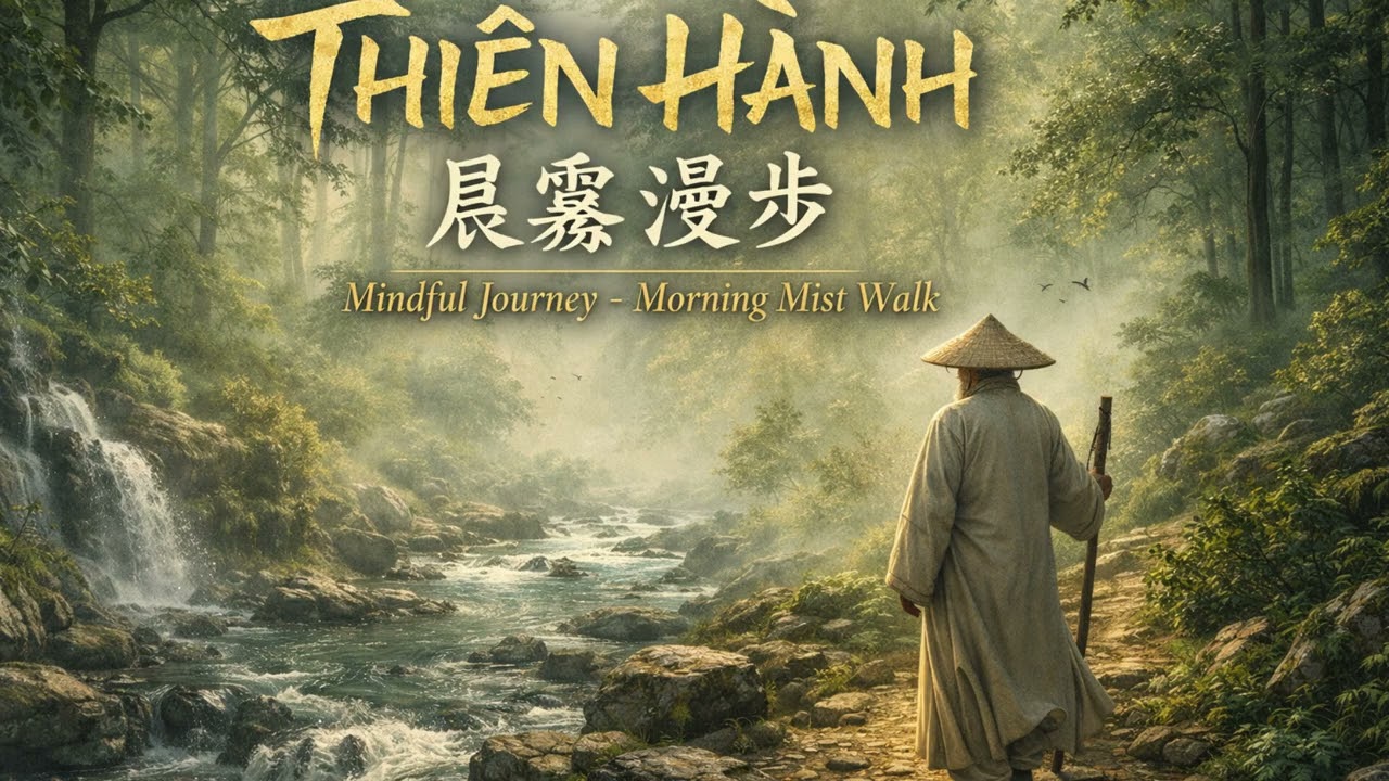 THIÊN HÀNH - Mindful Journey |  Morning Mist Walk #MindfulJourney #MeditationMusic #ZenMusic
