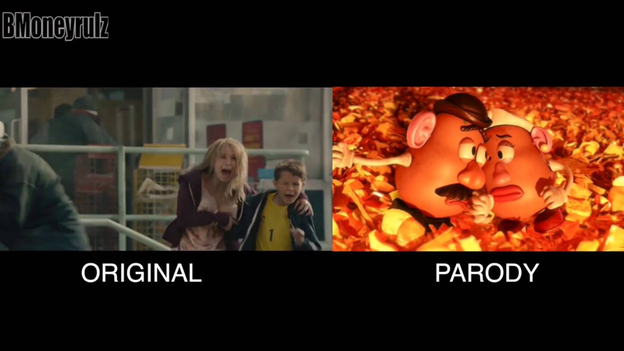 'Disney / Pixar's AVENGERS: Age Of Ultron': Side-By-Side With Trailer 2 (HD)