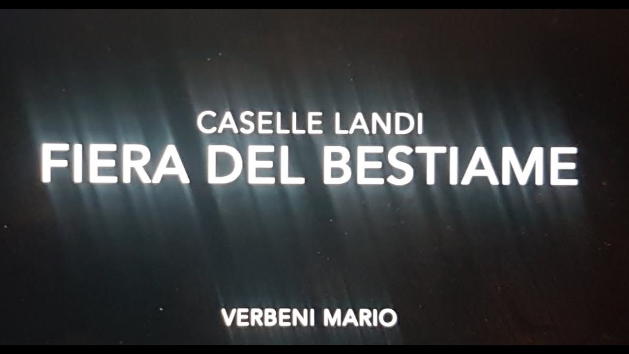 FIERA DEL BESTIAME
