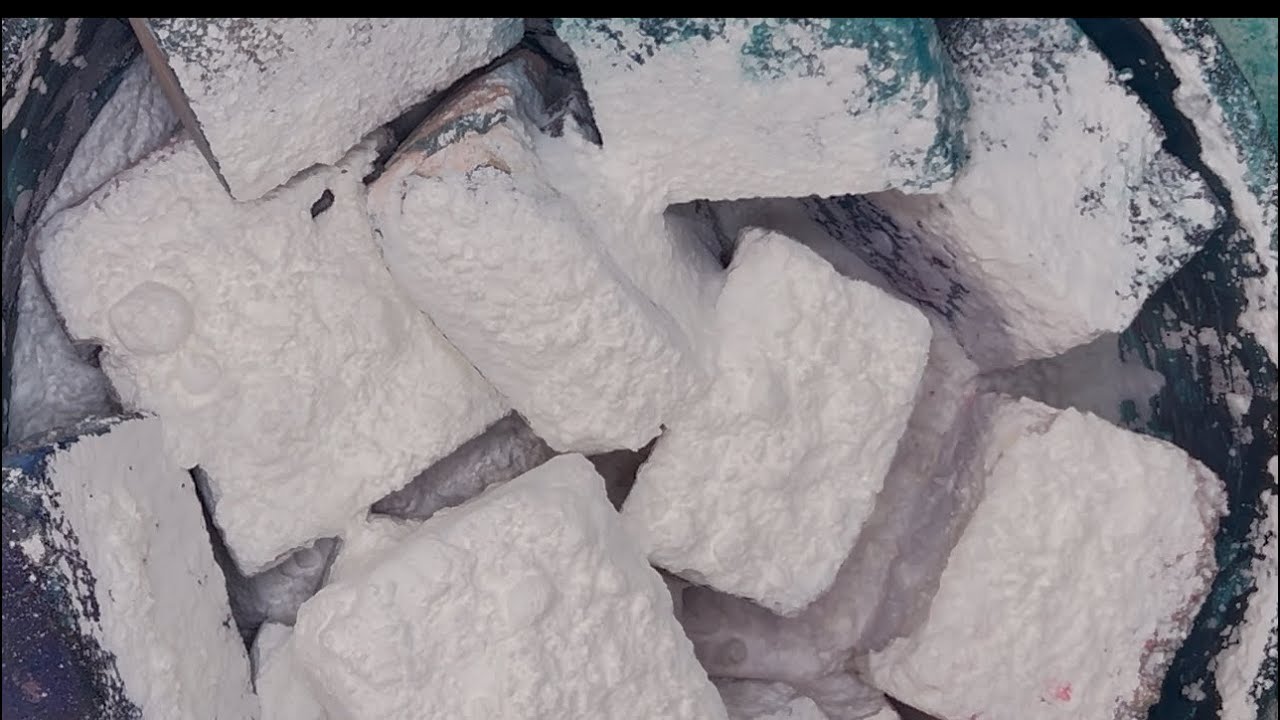 Corn starch covered gym chalk reforms