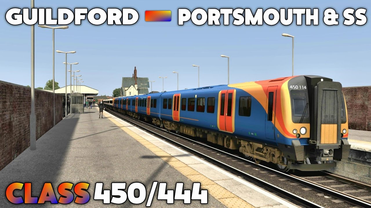 Train Simulator 2017 - Class 450/444: Guildford to Portsmouth & SS (Fast)
