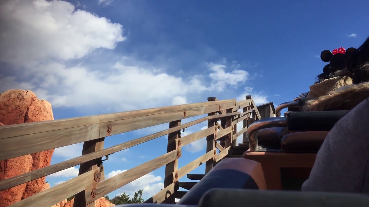 【TDL】ビッグサンダーマウンテン(途中停止あり)