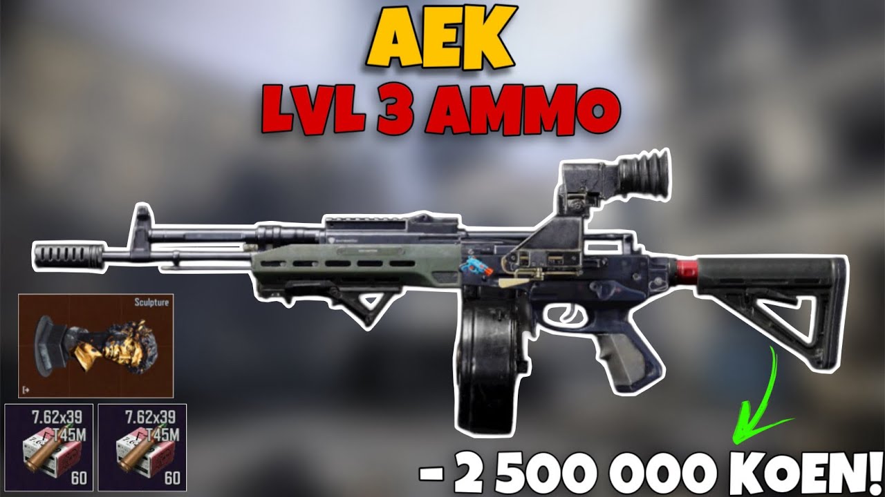 CHEAP THERMAL AEK WITH LVL 3 AMMO ONLY IN ARENA BREAKOUT