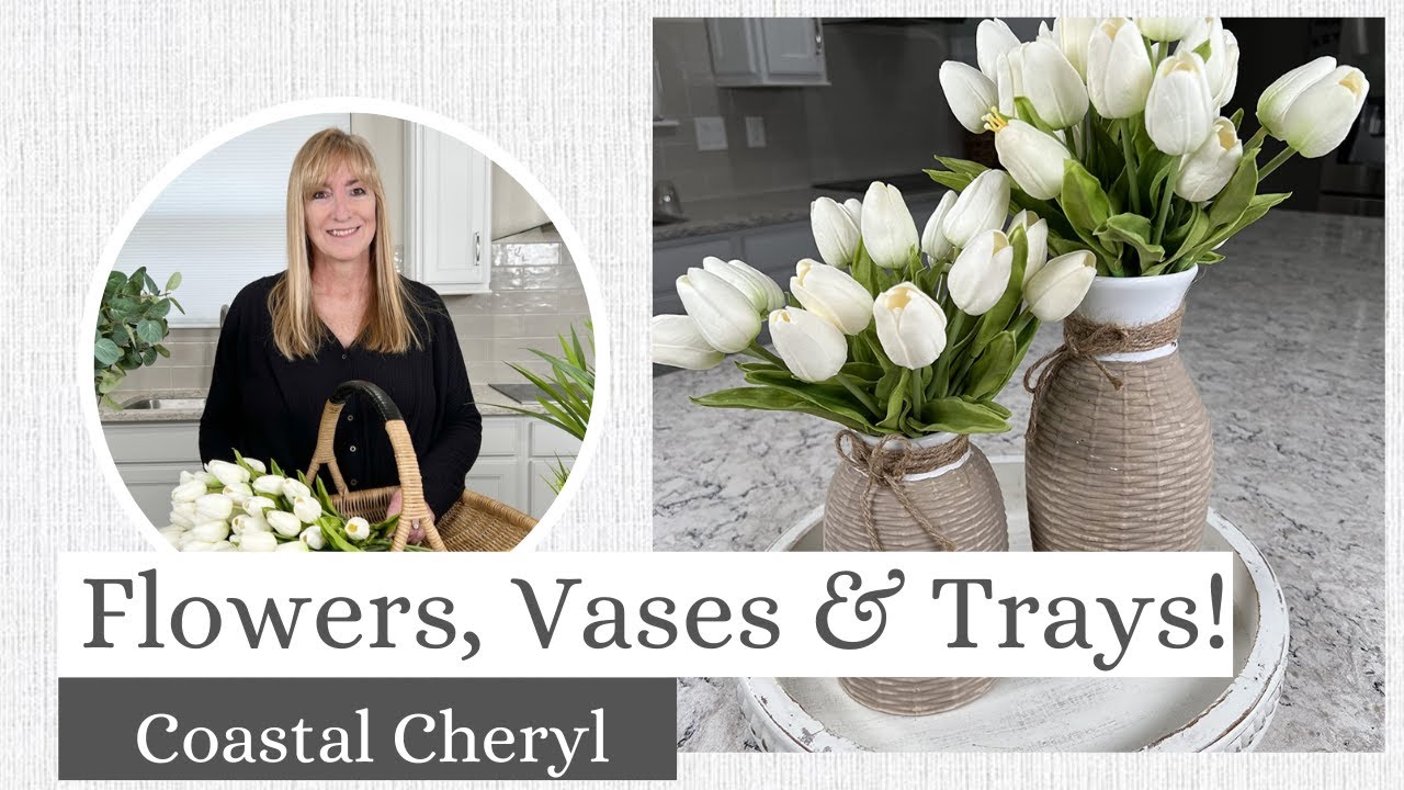 Flowers, Vases, and Trays Part One! / Amazon Flower and Vase and Tray Combinations!