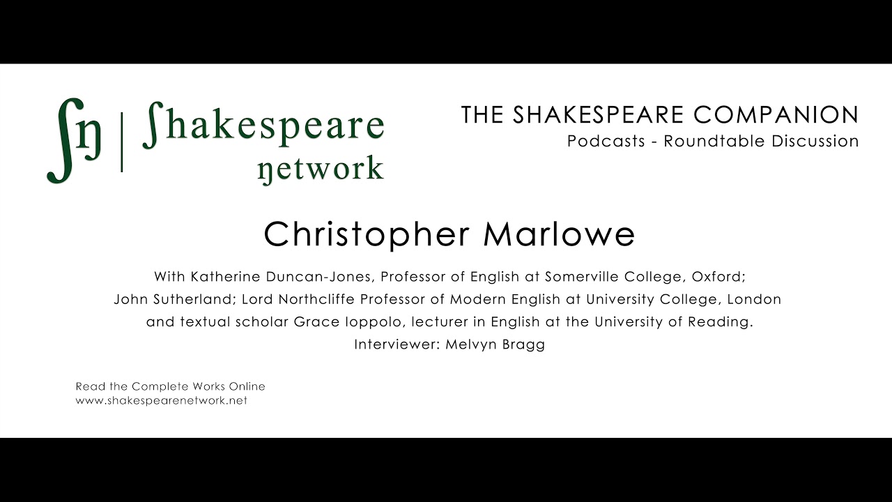 Christopher Marlowe - A Companion to Shakespeare - SN Educational Program - 4K