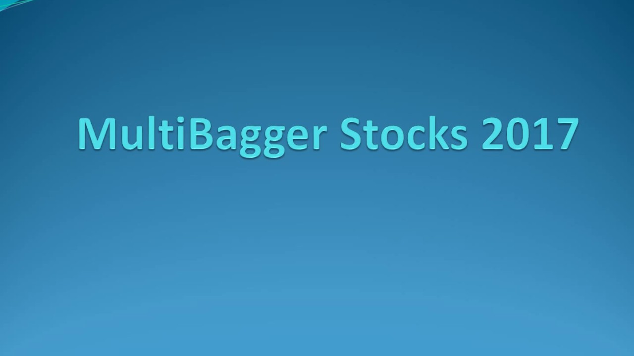 MultiBagger Stocks 2017 - WPIL !!!