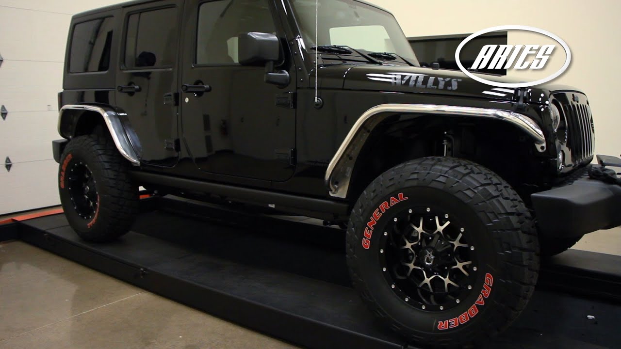 ARIES Jeep® Wrangler Installation: 4