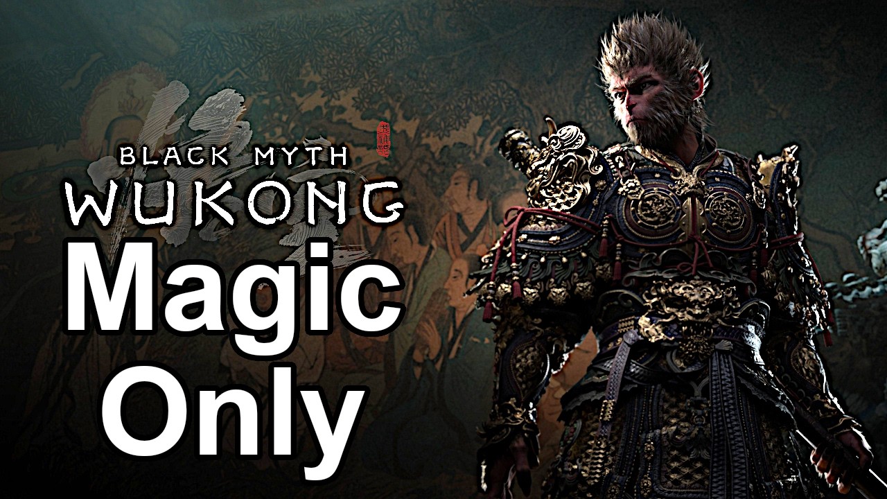 Can You Beat Black Myth: Wukong with Only Magic?