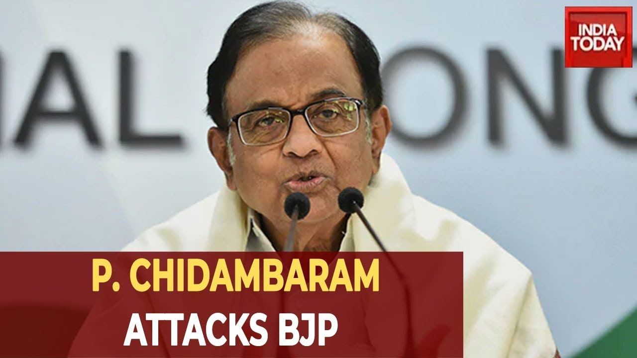 'BJP Manufacturing Crises During Time Of Crisis': Chidambaram Attacks Saffron Party Over MP Turmoil