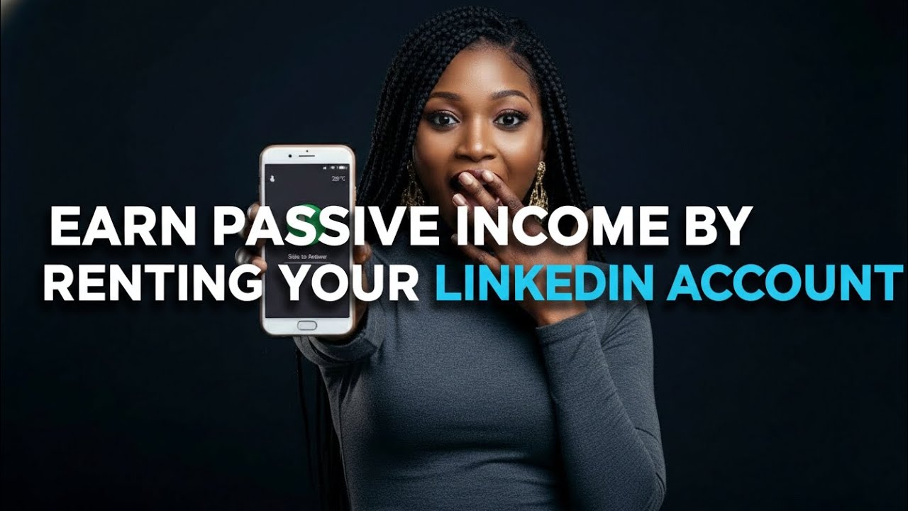 Earn passive income by renting your LinkedIn account 