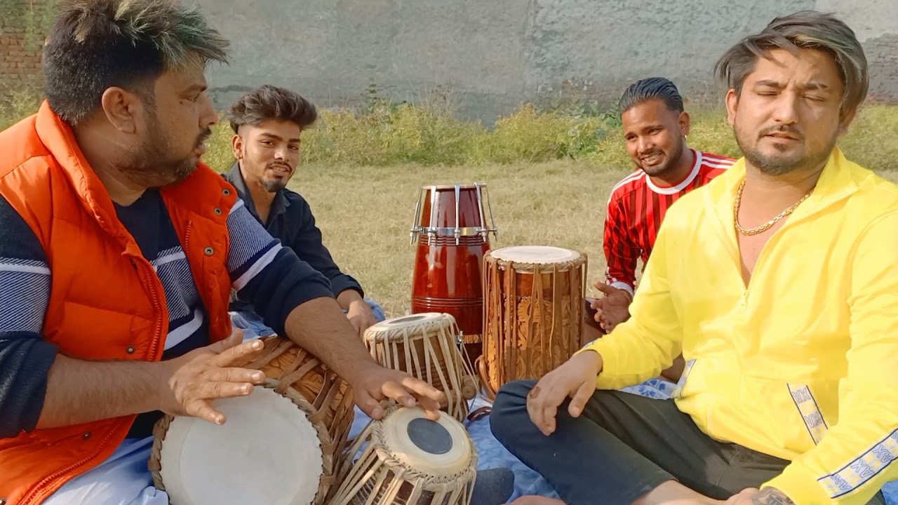 Outdoor Mehfil with Subash kali paji & Shashi Sahid paji with Punjabi jodi (Dhama)