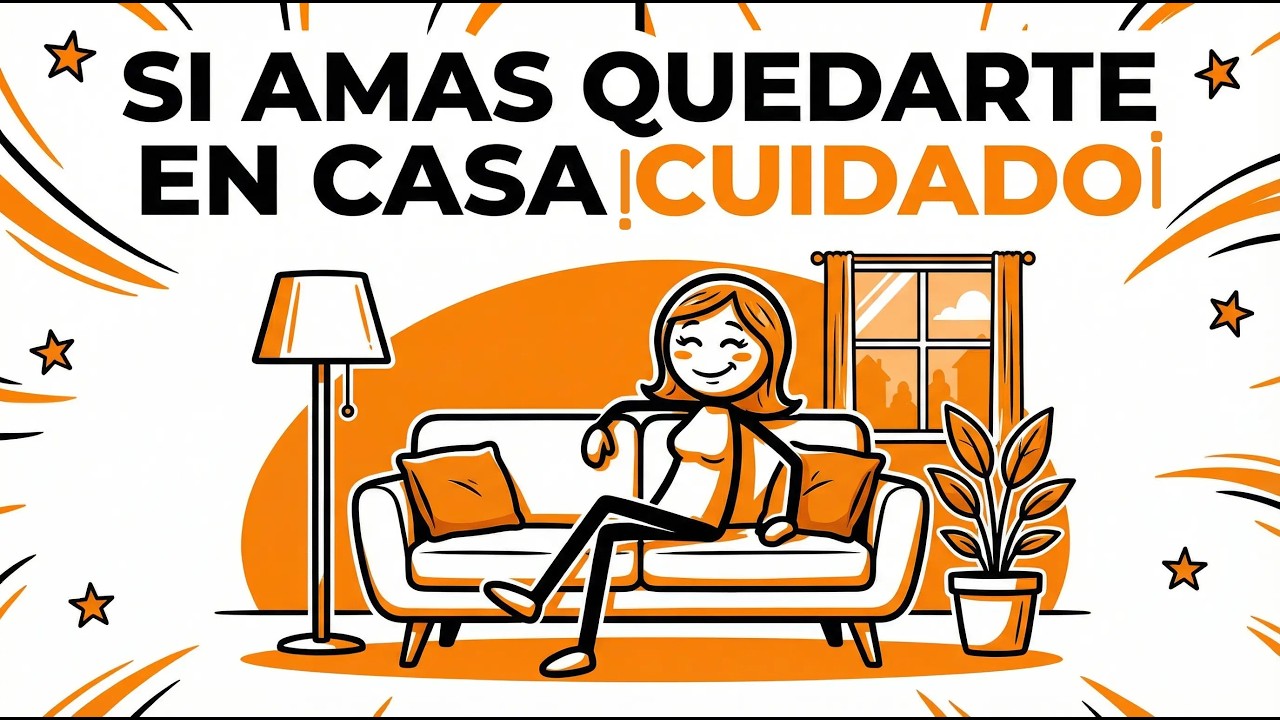 🤔¿Te ENCANTA QUEDARTE EN CASA? ESTA es la VERDAD OCULTA según la PSICOLOGÍA.😱