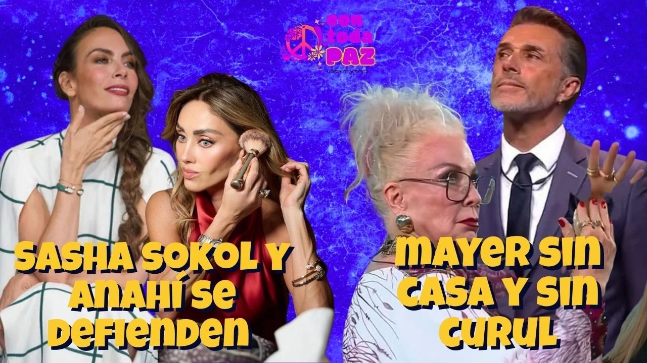 Sergio Mayer sin casa y sin curul.  Laura Zapata desquiciada