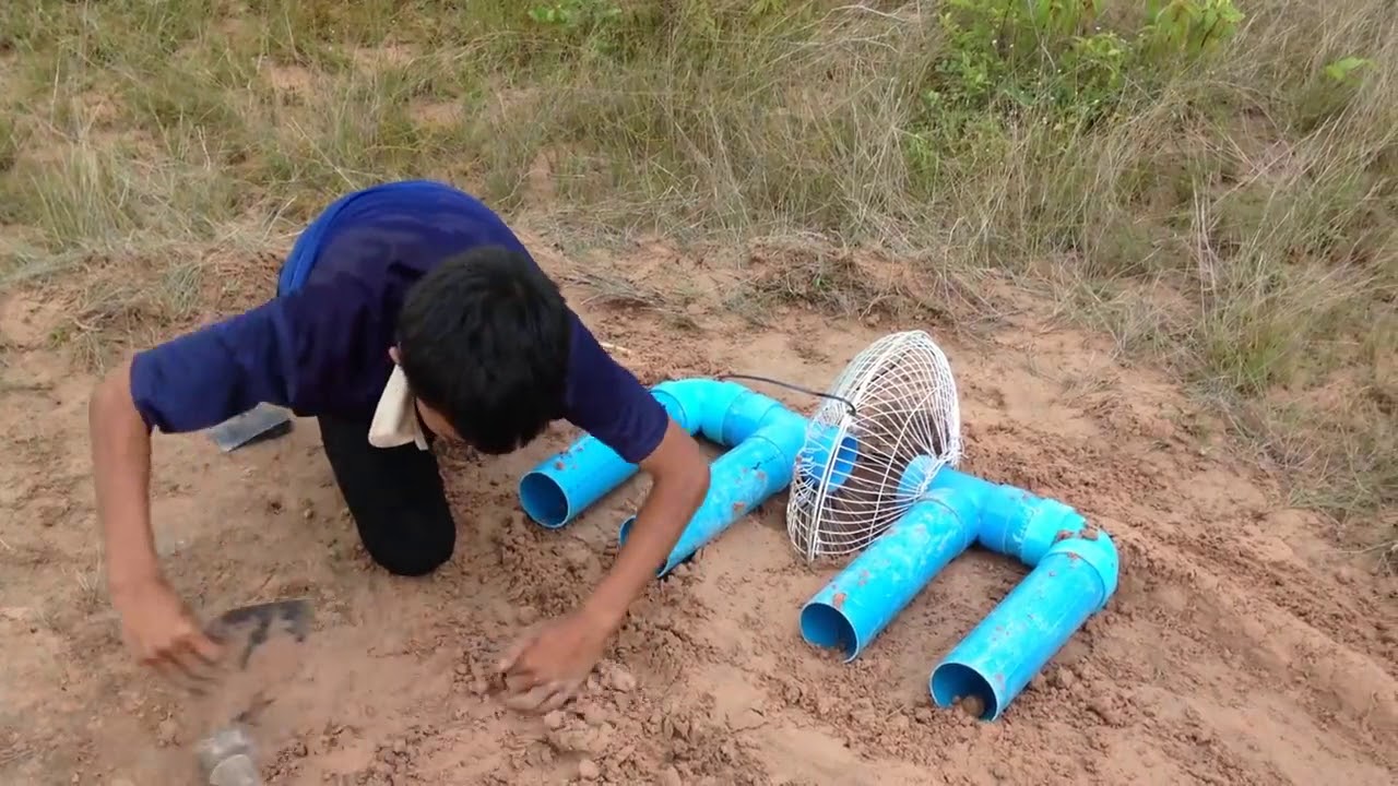 New Awesome Quick Bird Trap Using Electric Fan Guard And PVC Pipe That Work 100% 2017