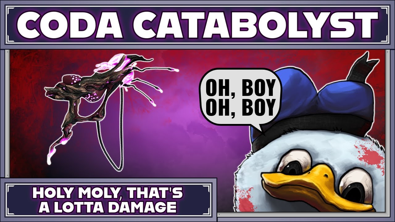 WARFRAME | CODA CATABOLYST BUILD GUIDE! 2025 BUILD