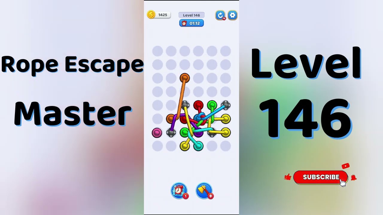 Rope Escape Master Level 146 Walkthrough 🪢🧠 | Puzzle Escape Game | Go Answer