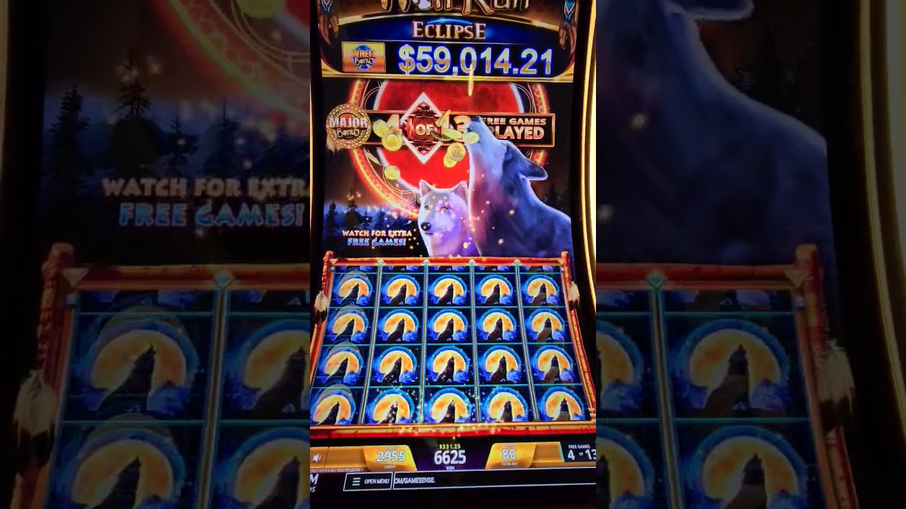MASSIVE WIN -MAJOR BONUS ON WOLF RUN ECLIPSE 