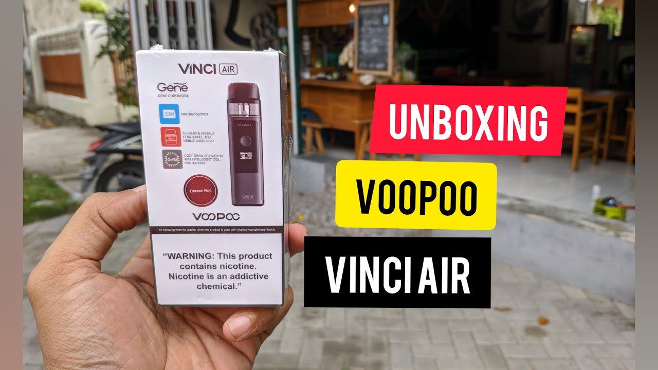Voopoo Vinci Air unboxing review
