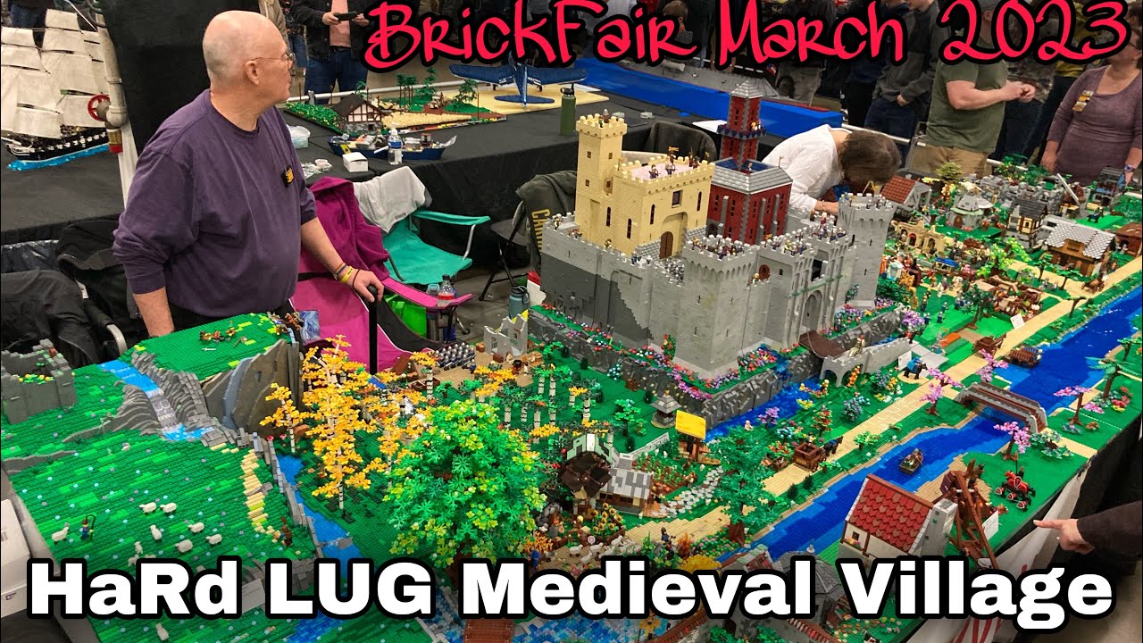 LEGO Medieval Village - BrickFair Virginia March 2023