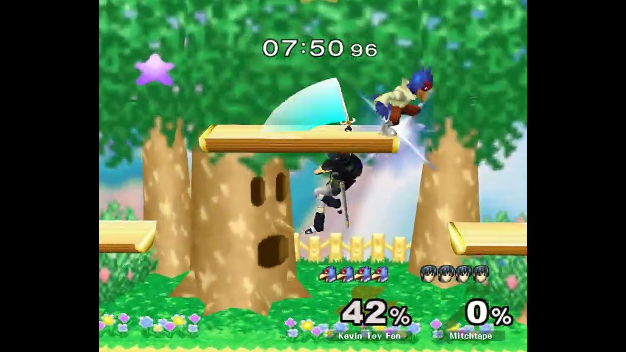 Sudden Death @ Pine Box 4 — LR1 — Mitchtape ⟮Marth⟯ vs Kevin Toy Fan ⟮Falco⟯