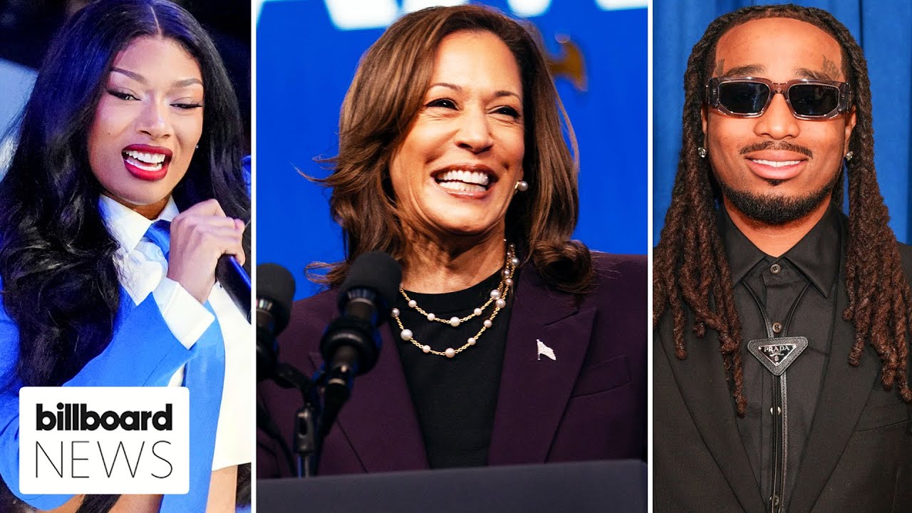 Megan Thee Stallion & Quavo Back Kamala Harris | Billboard News