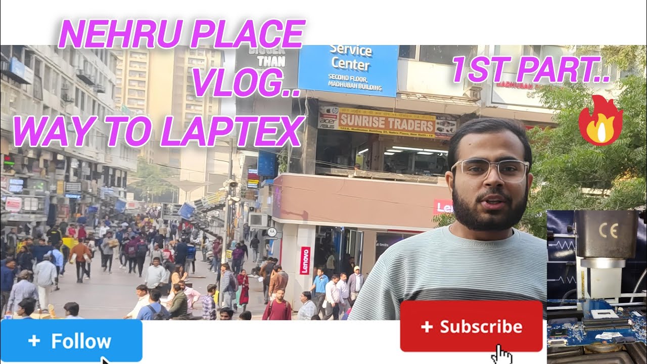 😱NEHRU PLACE MARKET BHAI YE....REAL REVIEW..WITH WAY TO LAPTEX#nehruplace #laptex #merajvlogs2005