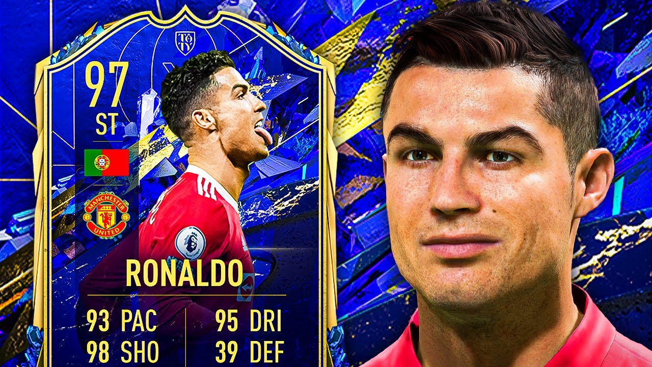 FACTOS 👍👀 97 TOTY RONALDO PLAYER REVIEW! - FIFA 22 Ultimate Team