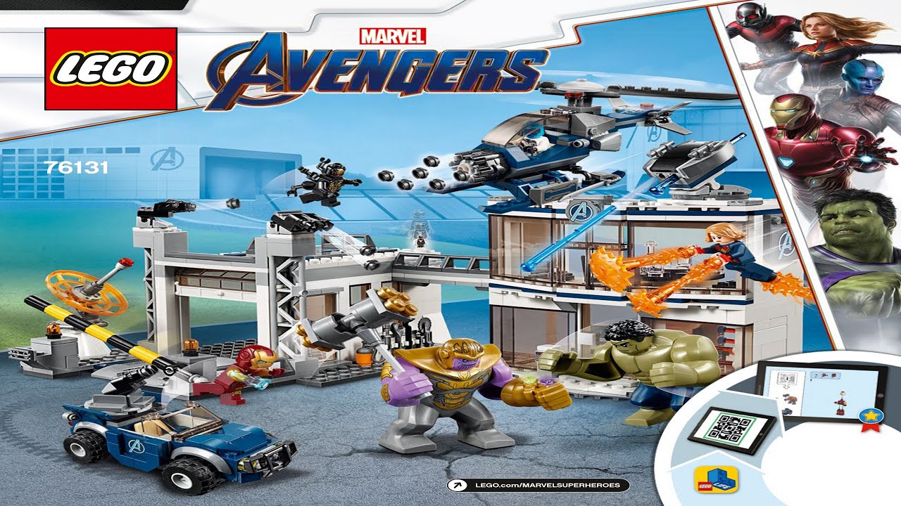 LEGO instructions - Super Heroes - 76131 - Avengers Compound Battle