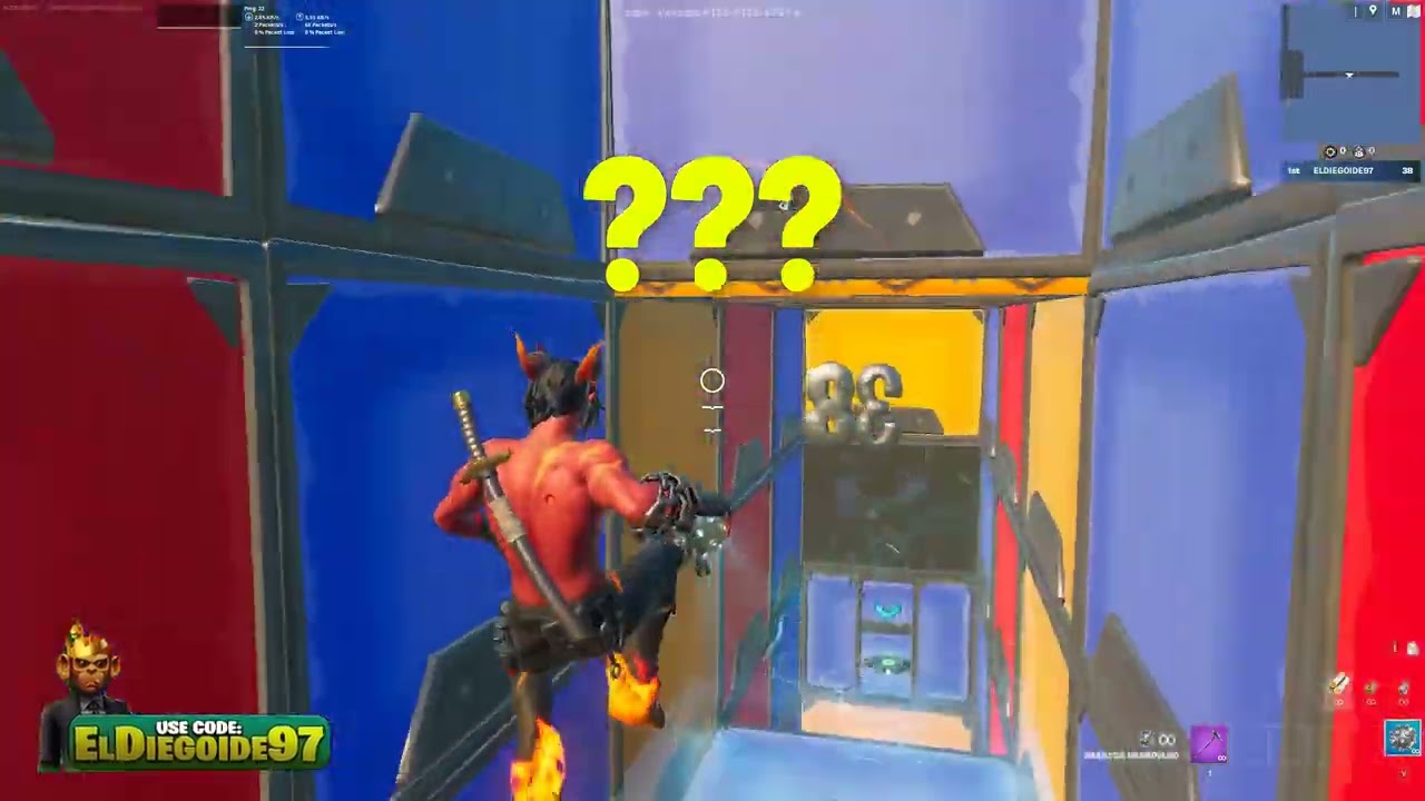 100 LEVEL FUN DEFAULT DEATHRUN (6130-1742-8797) FORTNITE PARKOURS / DEATHRUNS