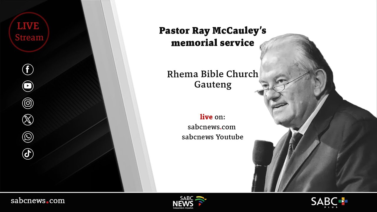Pastor Ray McCauley’s memorial service