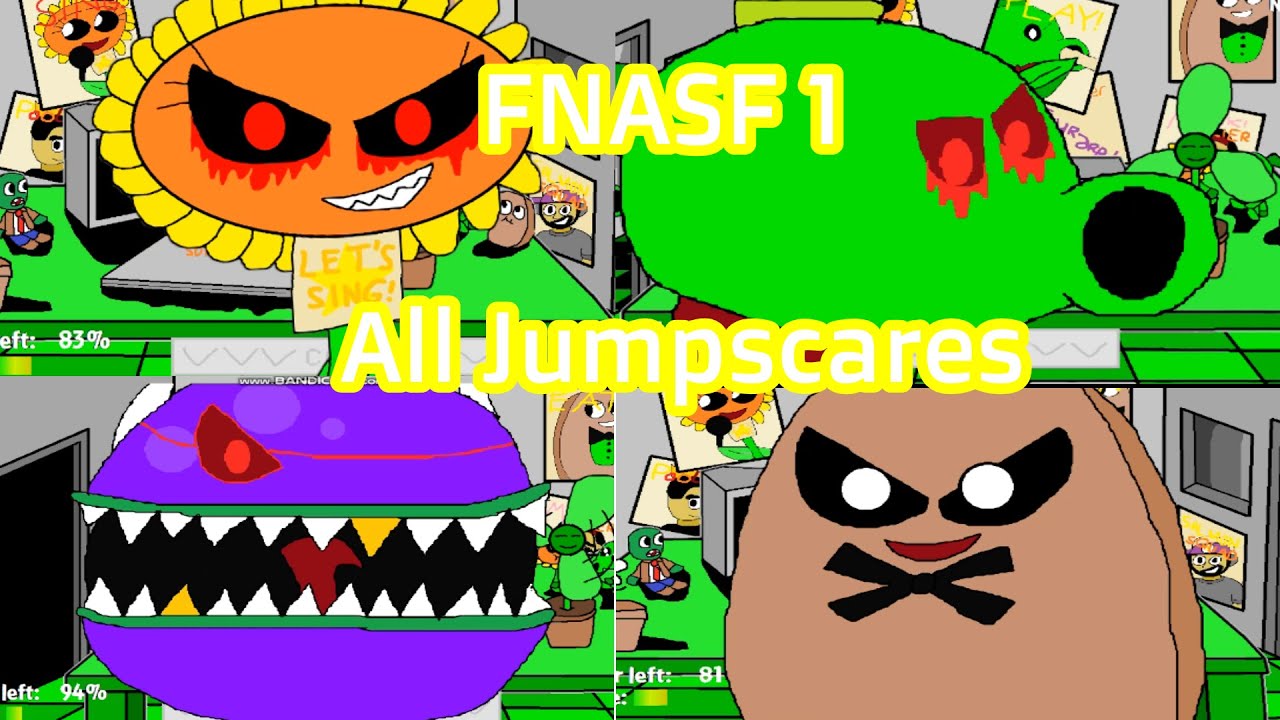 Five Nights At Sunflower's 1 All Jumpscares